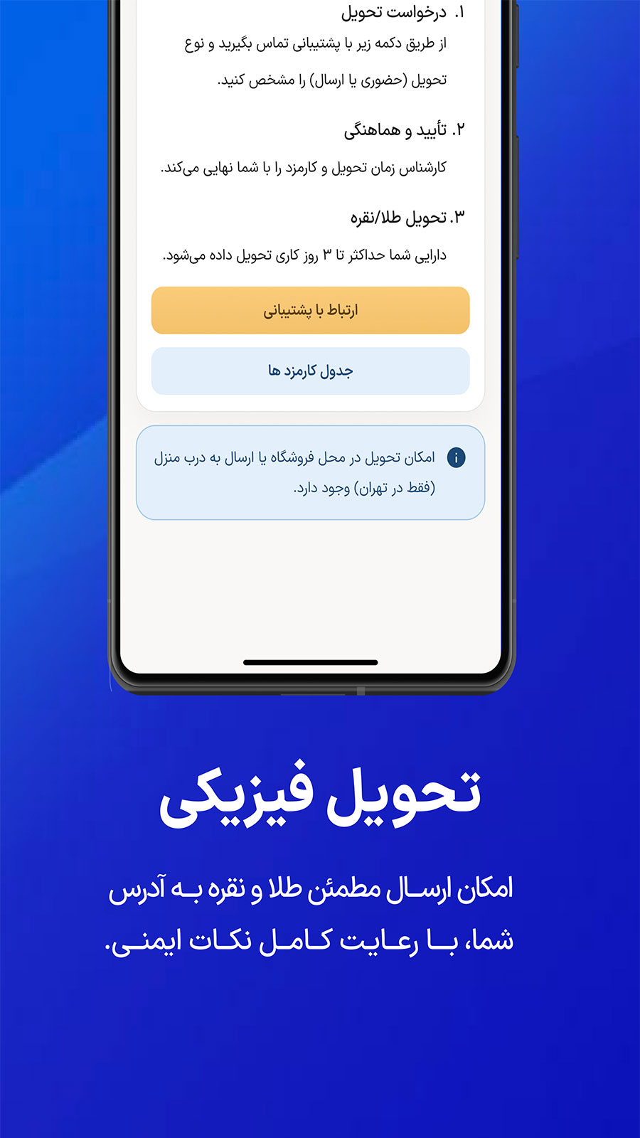 تحویل فیزیکی
